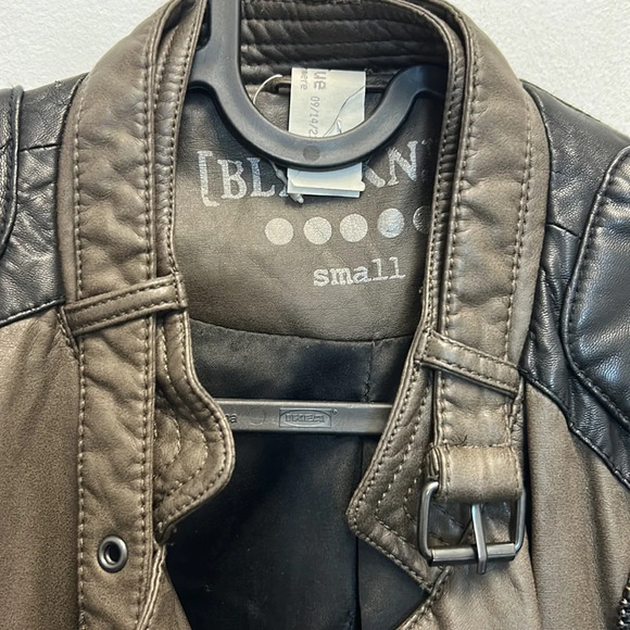 Blank NYC leather moto  jacket - Picture 2 of 5